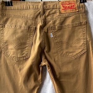 Levi's 502 Men's Tapered Tan Jeans